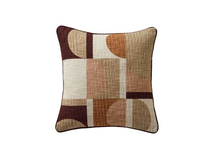 Coussin imprimé géométrique - Blancheporte