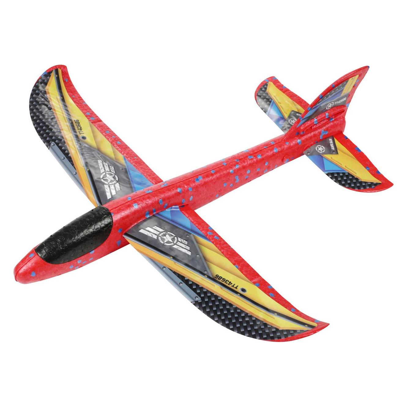 Toi-Toys Go Play Schaumstoffflugzeug, 36 cm (43686Z)