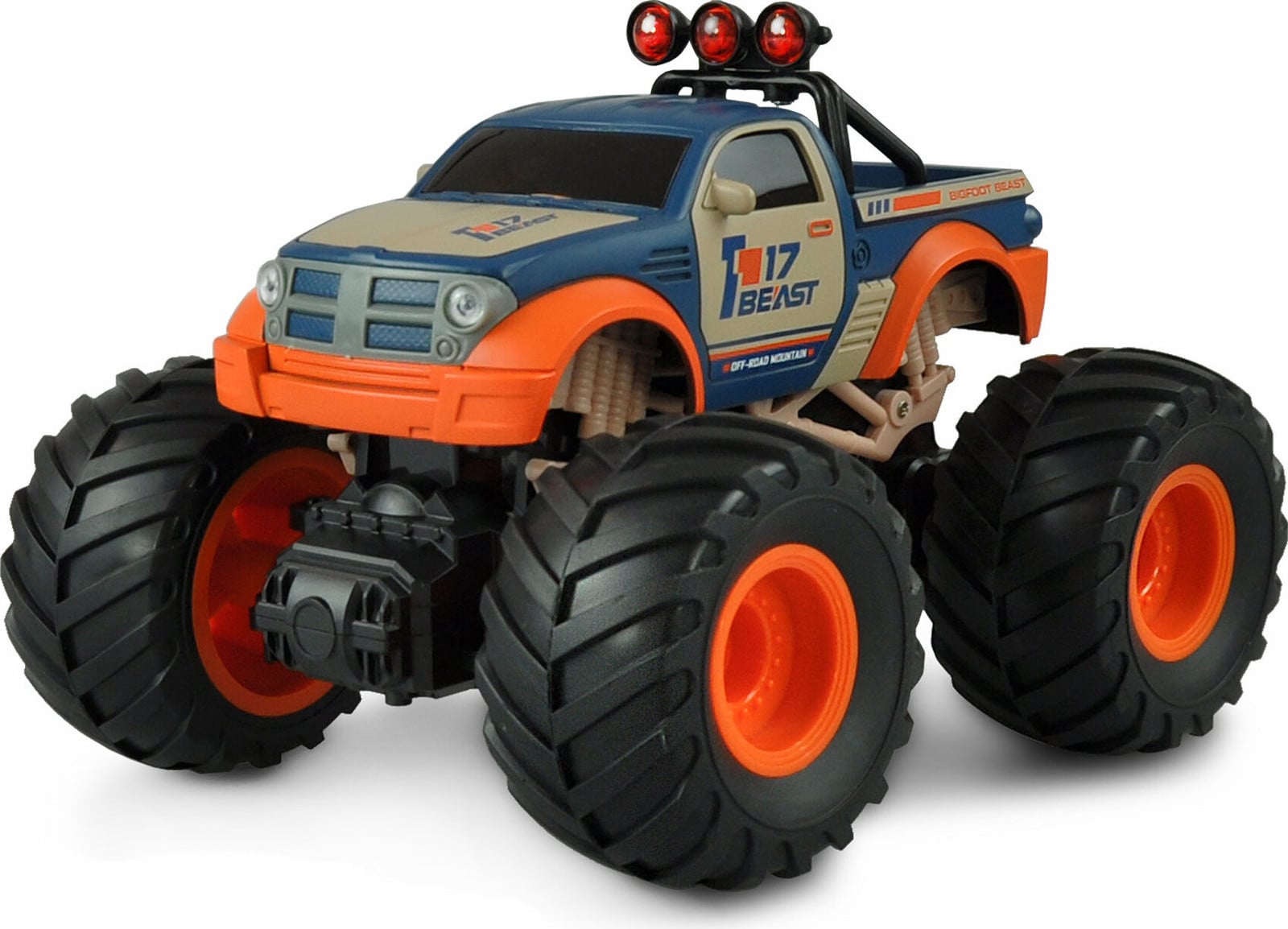 AMEWI RC Auto Big Buster Truck Li-Ion Akku 500mAh Oranje