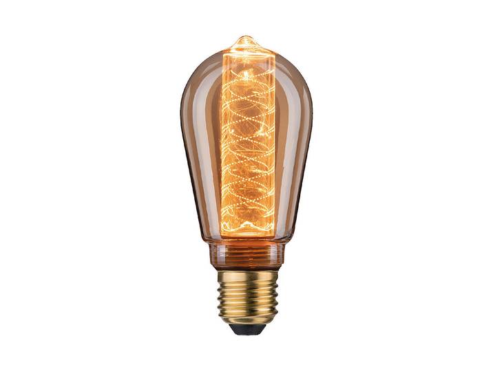 Paulmann LED Vintage-Kolben E27 St64 Innen-Glow Gold 4 W