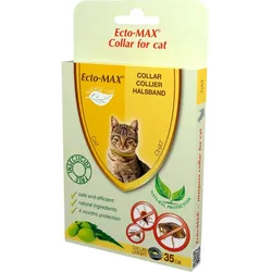 Floh- und Zeckenschutzhalsband F. Katzen Ecto-Max 42 CM