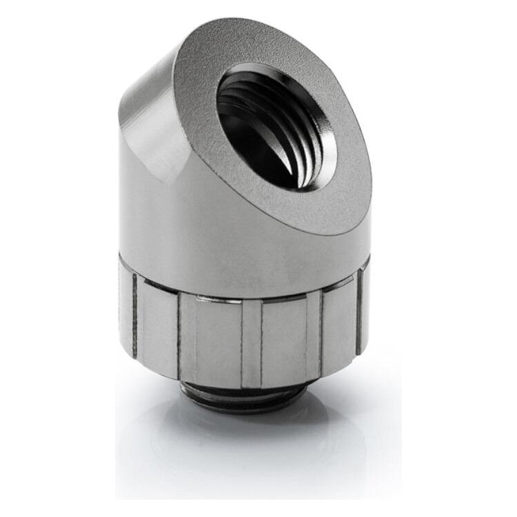 Bitspower Artemis 45 Grad Fitting - drehbar, platinum grau (BPM-AT45R-PG)