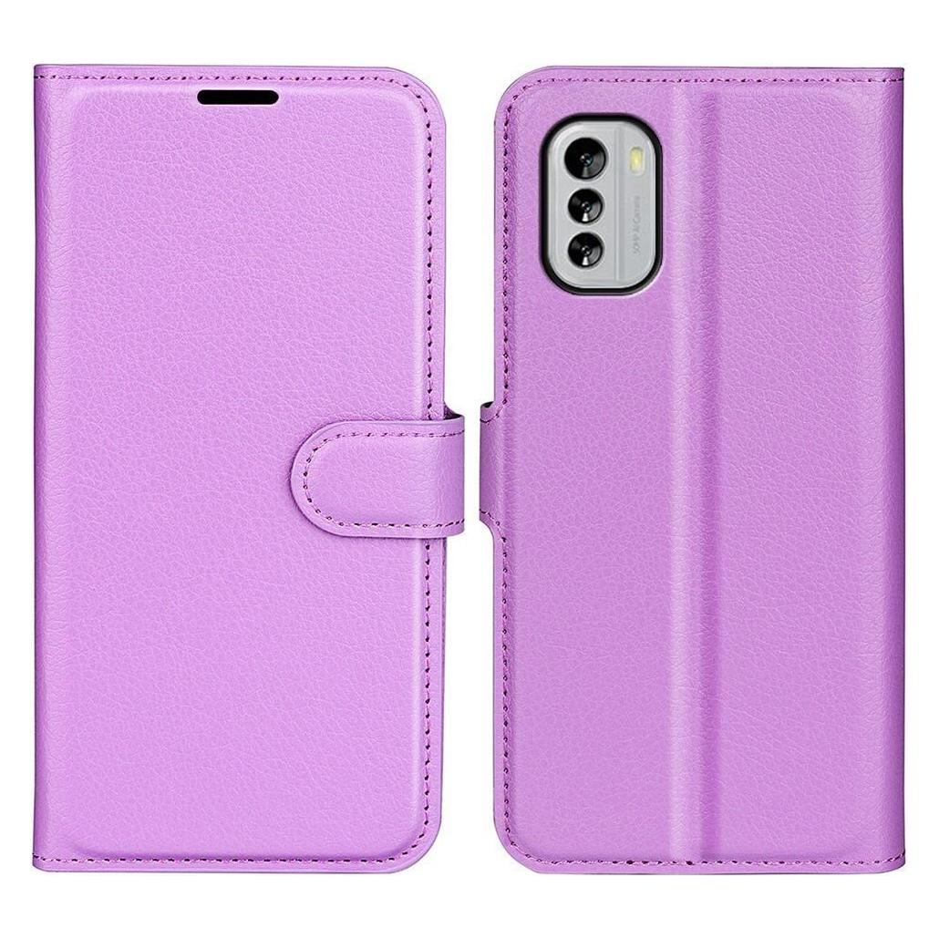Cover-Discount Nokia G60 - Leder Etui Hülle violett (Nokia G60) (660120798H)