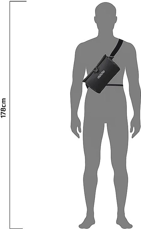 ORTLIEB Packtasche Velo-Sling Flex Lenkertasche 2,5L schwarz B