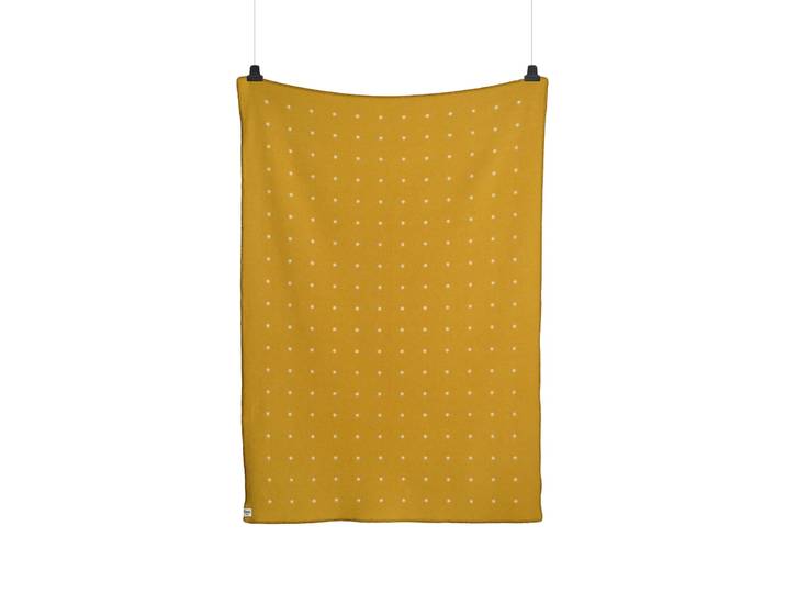 Røros Tweed Plaid Pastille 135x200 cm Sun yellow