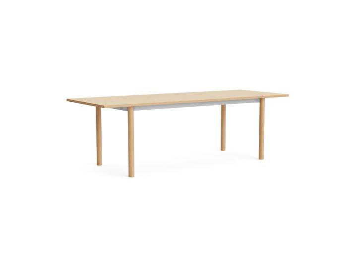 HAY Table Annex Overhang Aluminium oxydé Laiton laqué, 240x90 cm