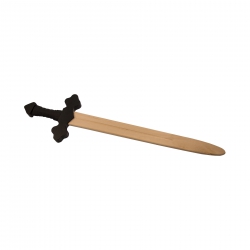 holzspielerei Ritterschwert - Schwarz 281662