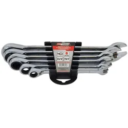 Awtools, Drehmomentschlüssel, Ringmaulschlüssel MIT SCHLÜSSELSATZ 6 Stück 8-19 mm