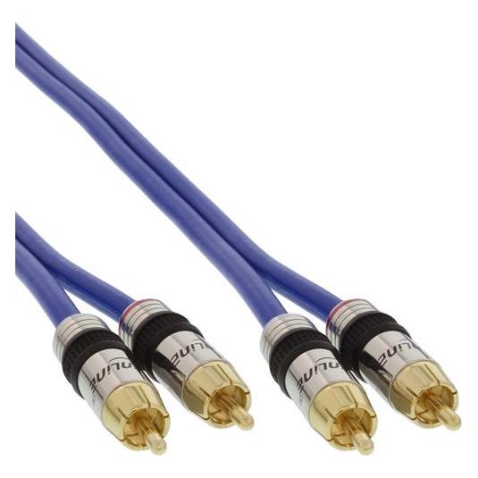 InLine Cinch Kabel AUDIO (15 m, Cinch Kabel) (89715P)