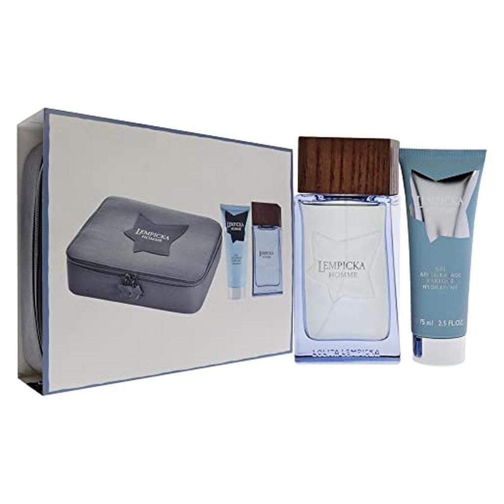 Lolita Lempicka Homme Set Eau de Toilette 100ml + 75ml Aftershave Gel 2019 (Parfum Set) (215596)