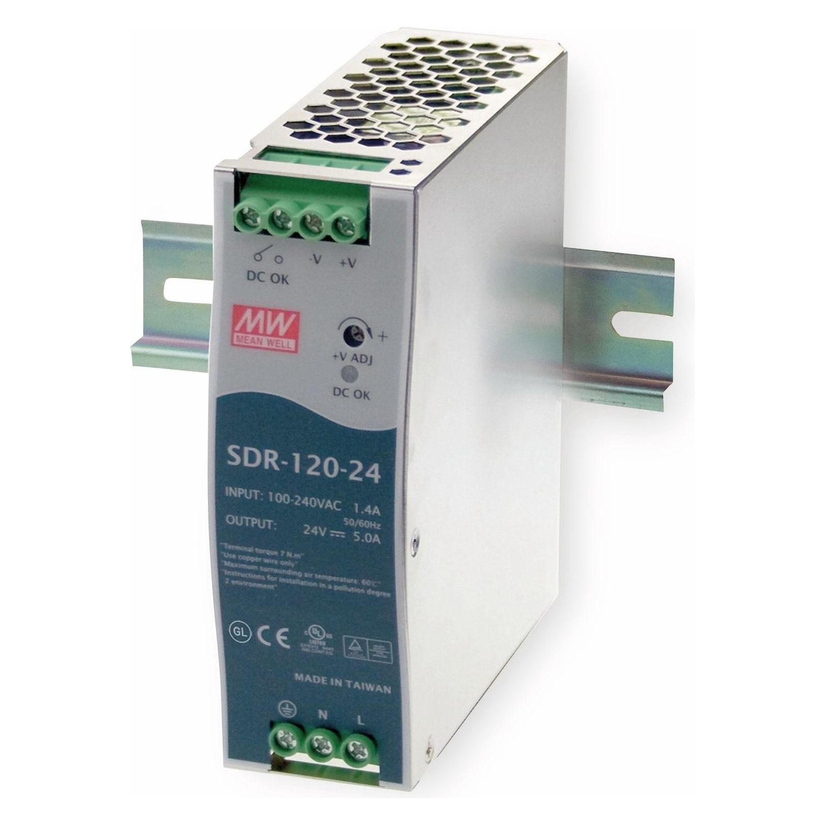 MeanWell HutschienenNetzteil (DINRail) (SDR-120-12)