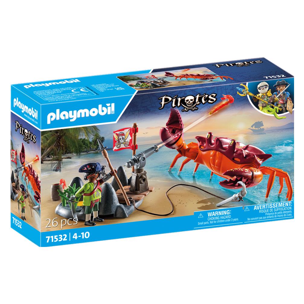 Playmobil Kampf gegen die Riesenkrabbe (Playmobil Pirates) (71532)