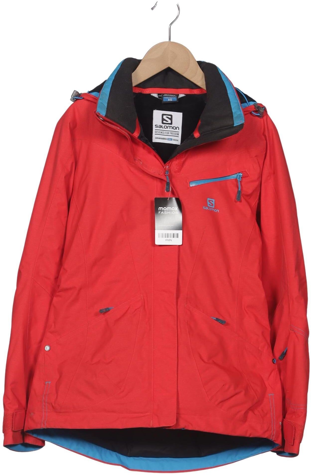 Salomon Damen Jacke, Rot, Gr. XS, Synthetik - Second Hand
