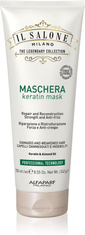 Alfaparf Milano Il Salone Milano Keratin erneuernde Maske für geschädigtes Haar 250 ml