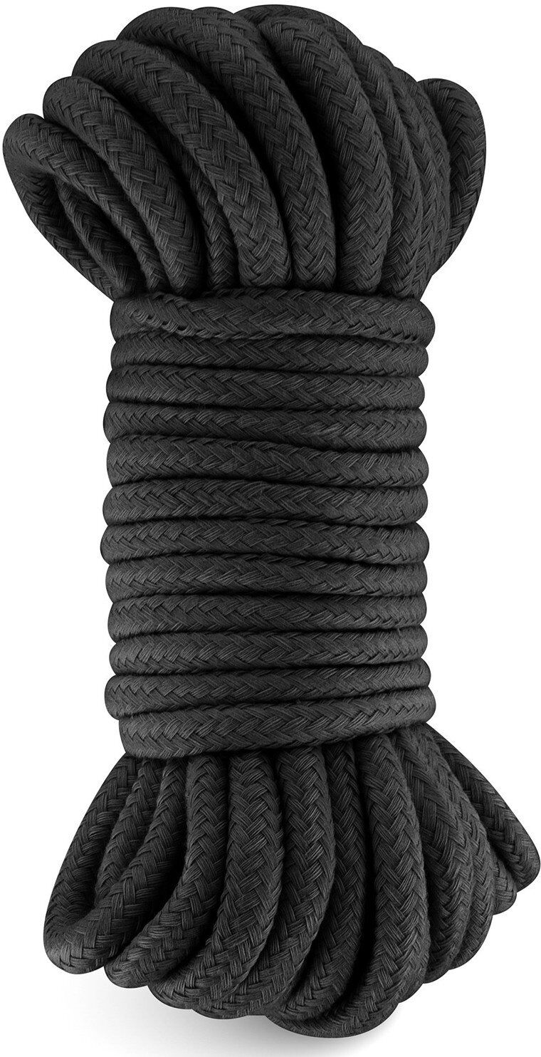 Sweet Caress Corde de bondage shibari noire 10M