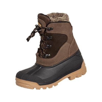 Wanderschuh MEINDL "Meindl Sölden Junior dunkelbraun", Kinder, Gr. 37, Synthetik, Normalschaft, braun, Veloursleder, Schuhe Wanderschuh, Comfort fit mehr Platz im Vorfußbereich und festen Halt in der Ferse