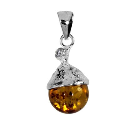 Kettenanhänger OSTSEE-SCHMUCK "Ostsee-Schmuck Anhänger Mia Anhänger Mia", weiß, Schmuckanhänger, Damen, 30 x 12mm, Silber 925 (Sterlingsilber), 3,4 g, Kettenanhänger