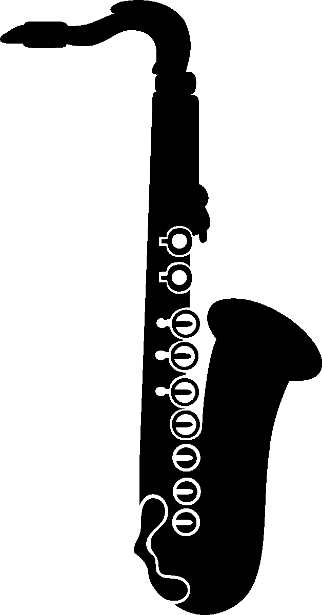Ambiance-sticker Sticker Design trompette saxophone