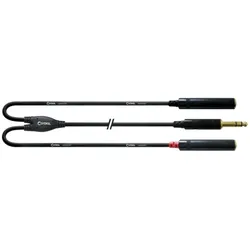 2x Cordial Cfy 0.3 Vgg (0.30 m, 6.3mm Klinkenkabel), Audiokabel