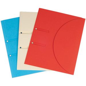 ELCO Dokumententasche Ordo collecto, 73693.00, A4, 3 Farben, für 100 Blatt, abheftbar, 3 Stück