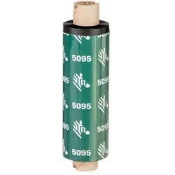 Zebra, Beschriftungsband, Farbband TT Harz 5095 84mm*74m *** 1 Farbband!!! (8.40 cm, Schwarz, Schwarz)