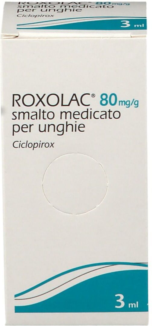 PIERRE FABRE ITALIA SpA ROXOLAC Smalto Medicato per Unghie 80 mg/g, 3 ml