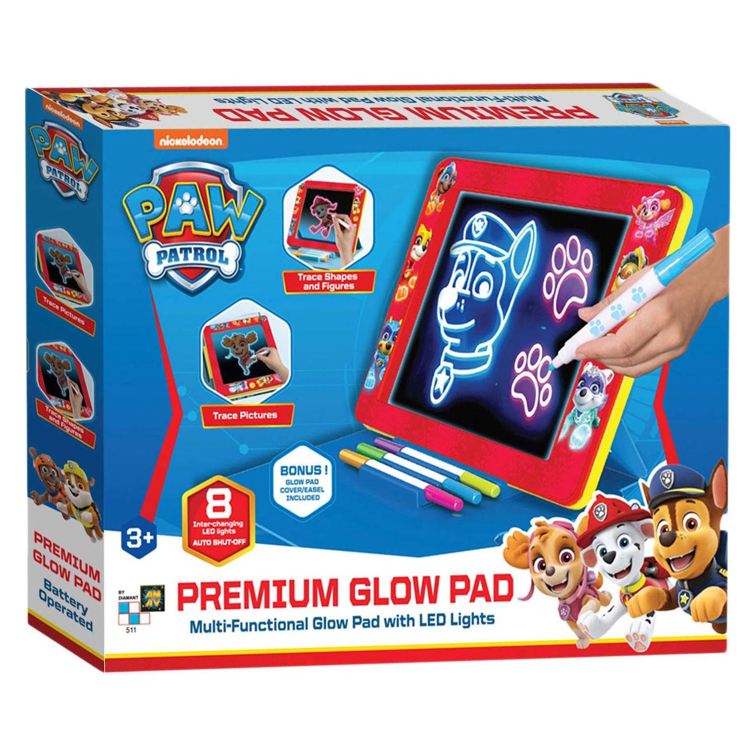 Boti Paw Patrol leuchtendes Zeichenbrett mit Abdeckung (36.50 cm) (AM-5119)