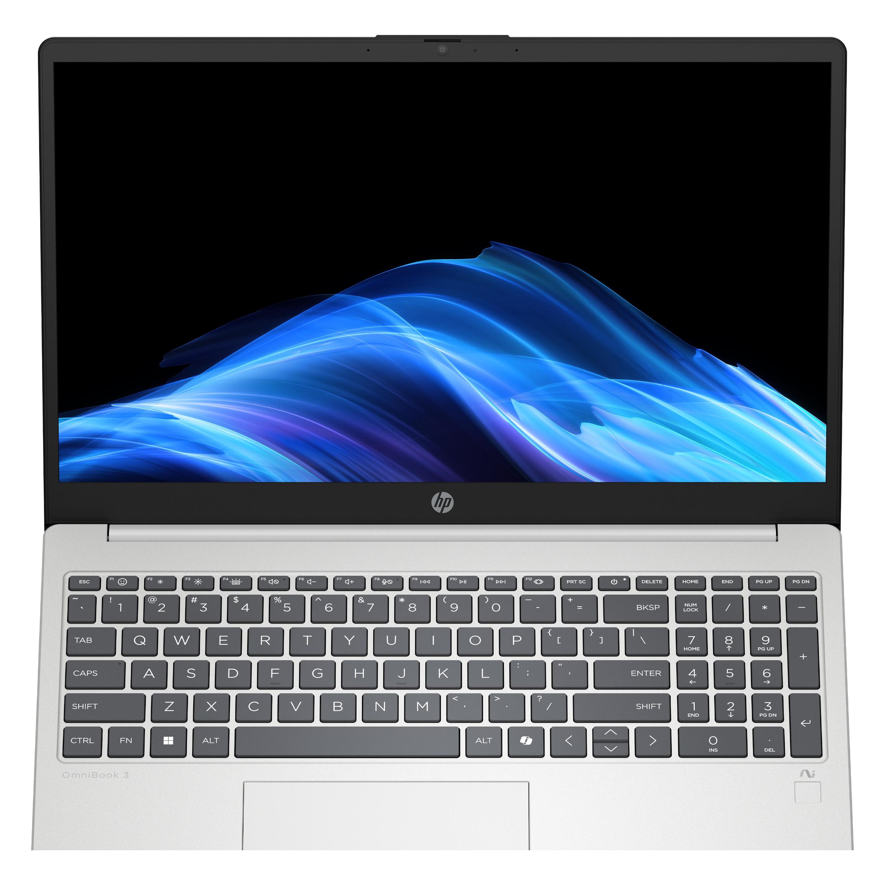 HP AI 15-fd2017nc (15.60", 512 GB, 24 GB, DE, Intel Core Ultra 5 225U) (CA7J9EA)