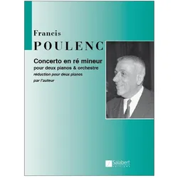 Concerto ré mineur pour 2 pianos et orchestre pour 2 pianos, Fachbücher von Francis Poulenc
