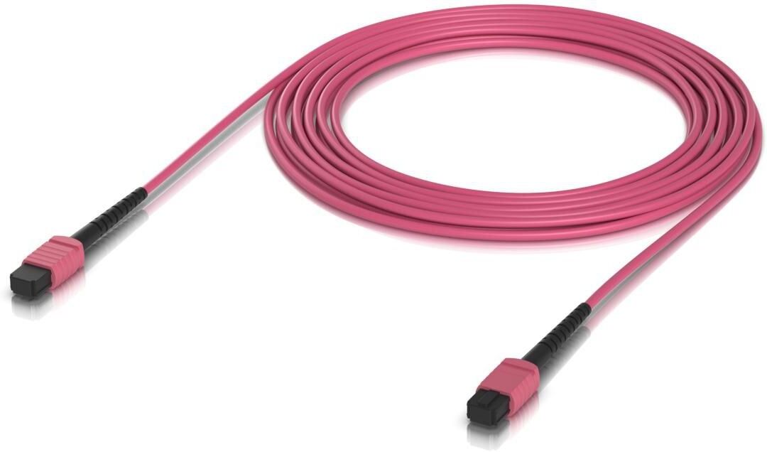 Ubiquiti Indoor OM4 MPO-12 UPC Multi-Mode Fibre Patch Cable for 100G 5m - Single