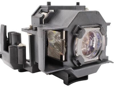 Jaspertronics™ Original V13H010L34 Lamp & Housing for Epson Projectors - 1 Year Warranty
