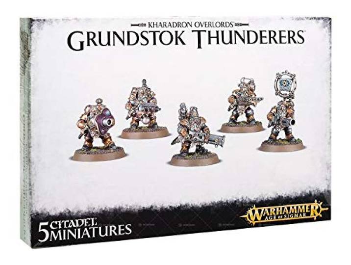 Games Workshop Warhammer AoS - Kharadron Overlords basisstok Thunderers 99120205022 zwart