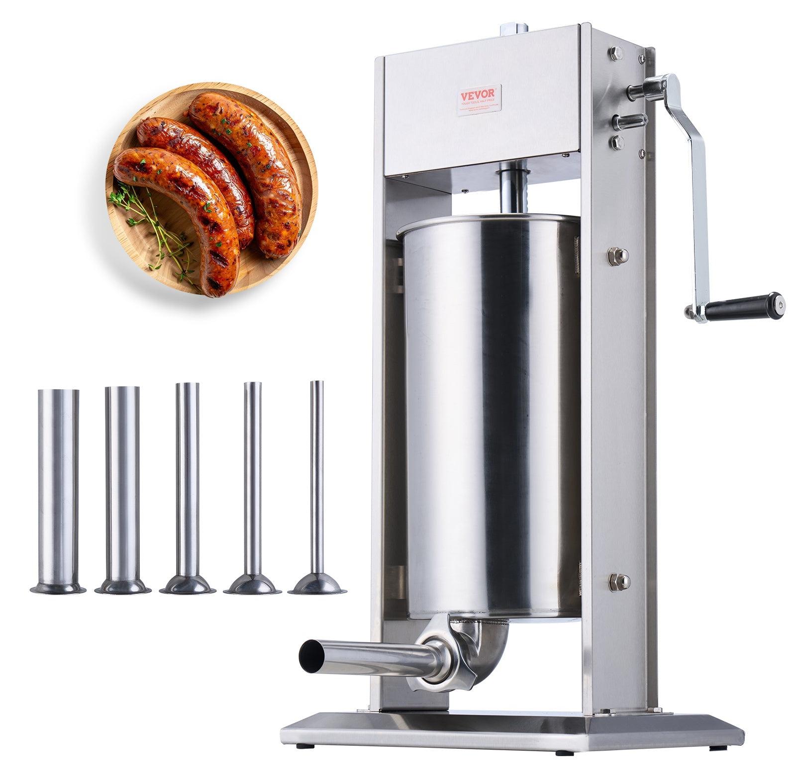 Wurstfüller - Wurstmaschine - Wurstfüller - Wurstmaschine - Wurstfüllmaschine - Fassungsvermögen: 15 Liter