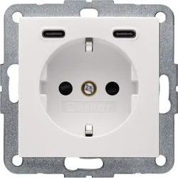Berker Steckdose USB CC 20W PD S1 wß 48158982