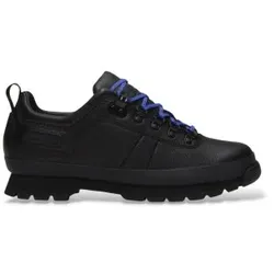 Timberland für Herren. TB0A443ZW021 Euro Hiker Ledersneaker, schwarz (41), Wohnung, Schnürsenkel, Draußen
