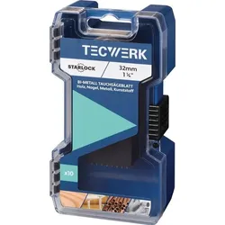 Tecwerk Tauchsägeblätter B.32mm Eintauch-T.40mm 10 St.Starlock