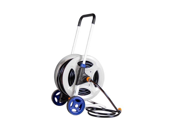 Weber Garden Metallschlauchwagen 45m Weiss
