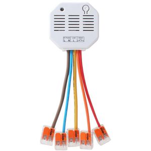 LUPUS Schaltaktor V3 12132, für Smart Home, 1 Kanal, bis 2,5 Ampere, Unterputz, ZigBee