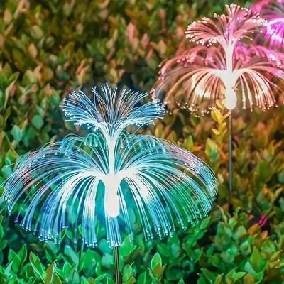 Inspired Living SolarGlow 7 Color Jellyfish Garden Light b