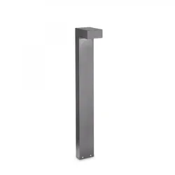Ideal Lux 246963 Garten Sockelleuchte Sirio Big 2x15W | G9 | IP44 - grau