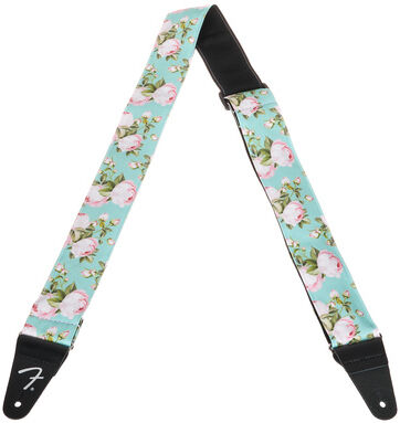 "Fender Floral Strap 2"" Surf Green Surf Green"
