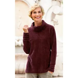 Baumwoll-Shirt in bordeaux in Größe 36/38 von DW-Shop, Bordeaux, 36/38