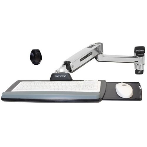 Ergotron LX Sit-Stand Keyboard Arm Wandhalterung für Tastatur und Maus (45-354-026)