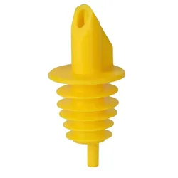Ausgiesser - BILLY, Kunststoff, für 0,5 - 1,5 L Flaschen, mit 5 Lamellen, gelb