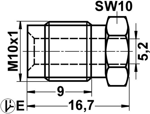 Ate Überwurfschraube 24.3516-0020.1
