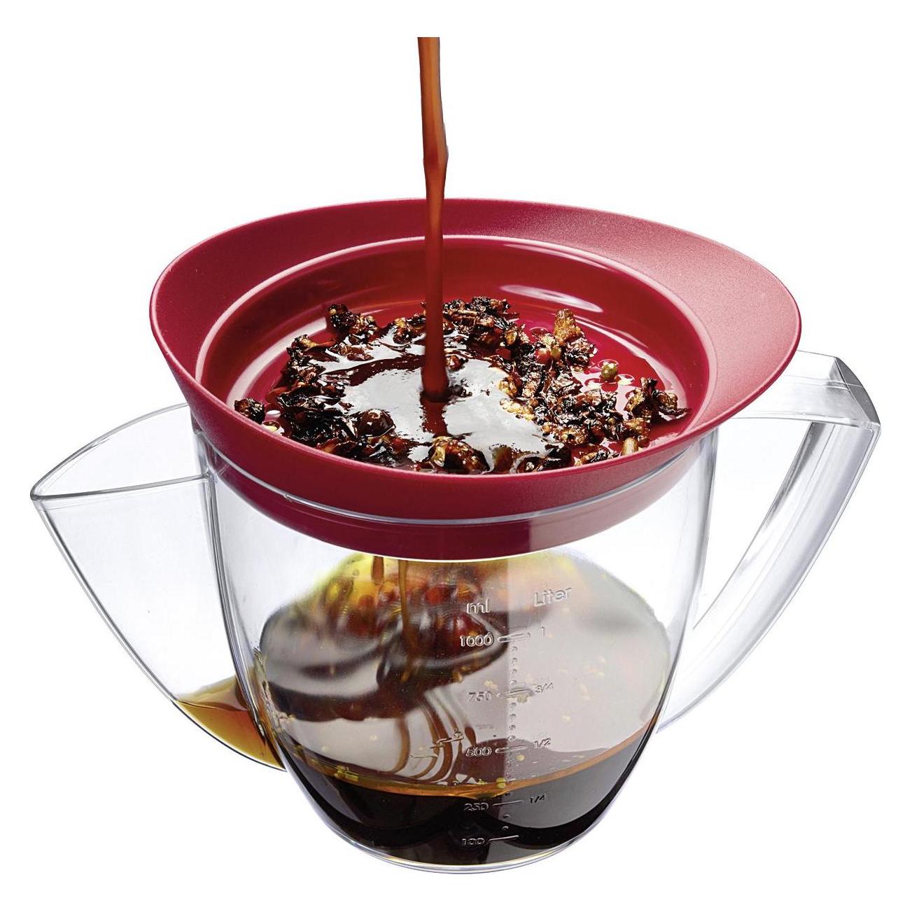 Westmark Fett-Trenn-Kanne mit Sieb (1000 ml) (3075)