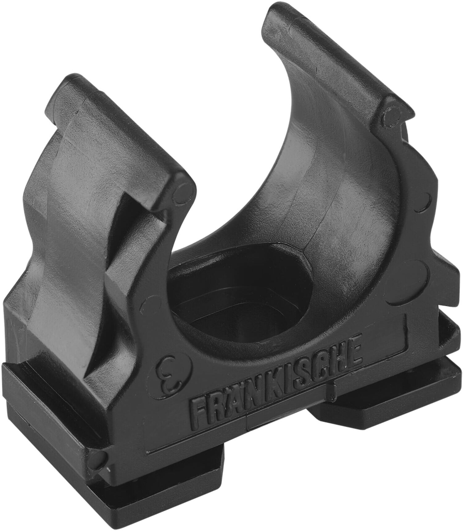 Fränkische Kunststoff-Klemmschelle UV-stabilisiert clipfix-UV 40 sw (22571040)