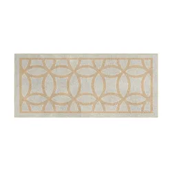 Webteppich   ¦ creme ¦ Synthetische Fasern ¦ Maße (cm): B: 80