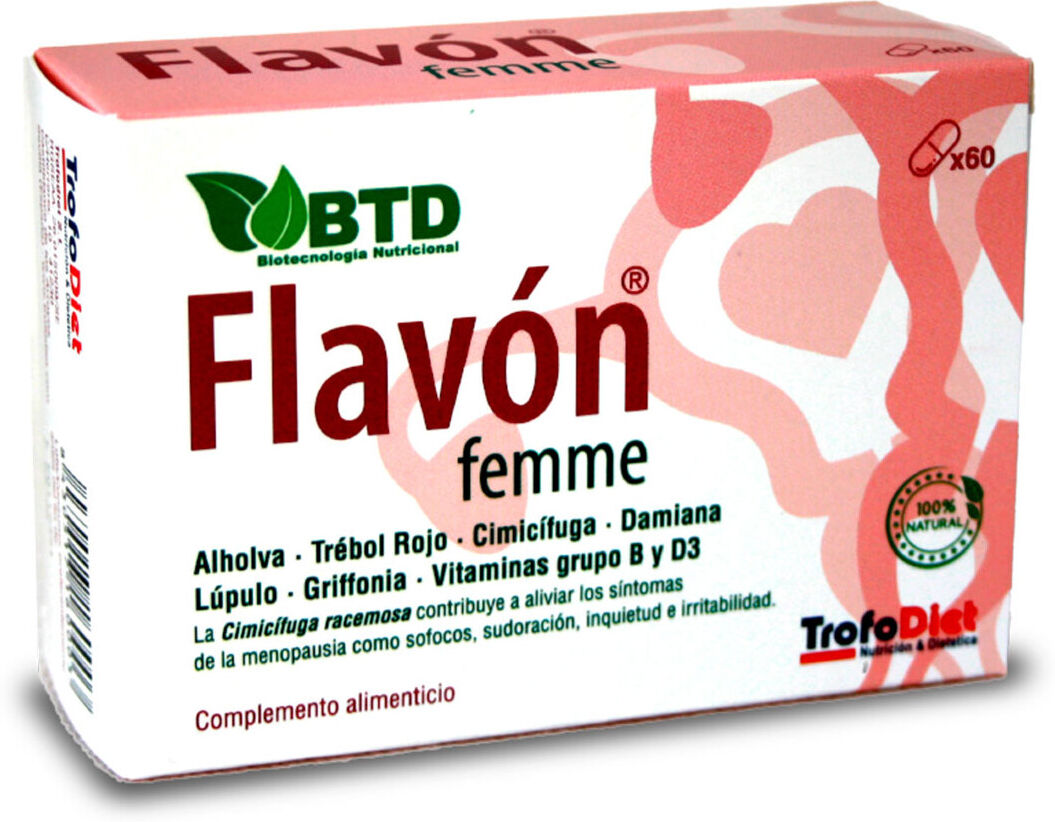 Trofodiet Flavon Femme 60 Capsules