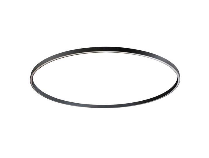 NEMO STUDIO lampe à suspension ZIRKOL CIRCLE 5 m UP-DOWNLIGHT (Noir 3000K - Aluminium verni)